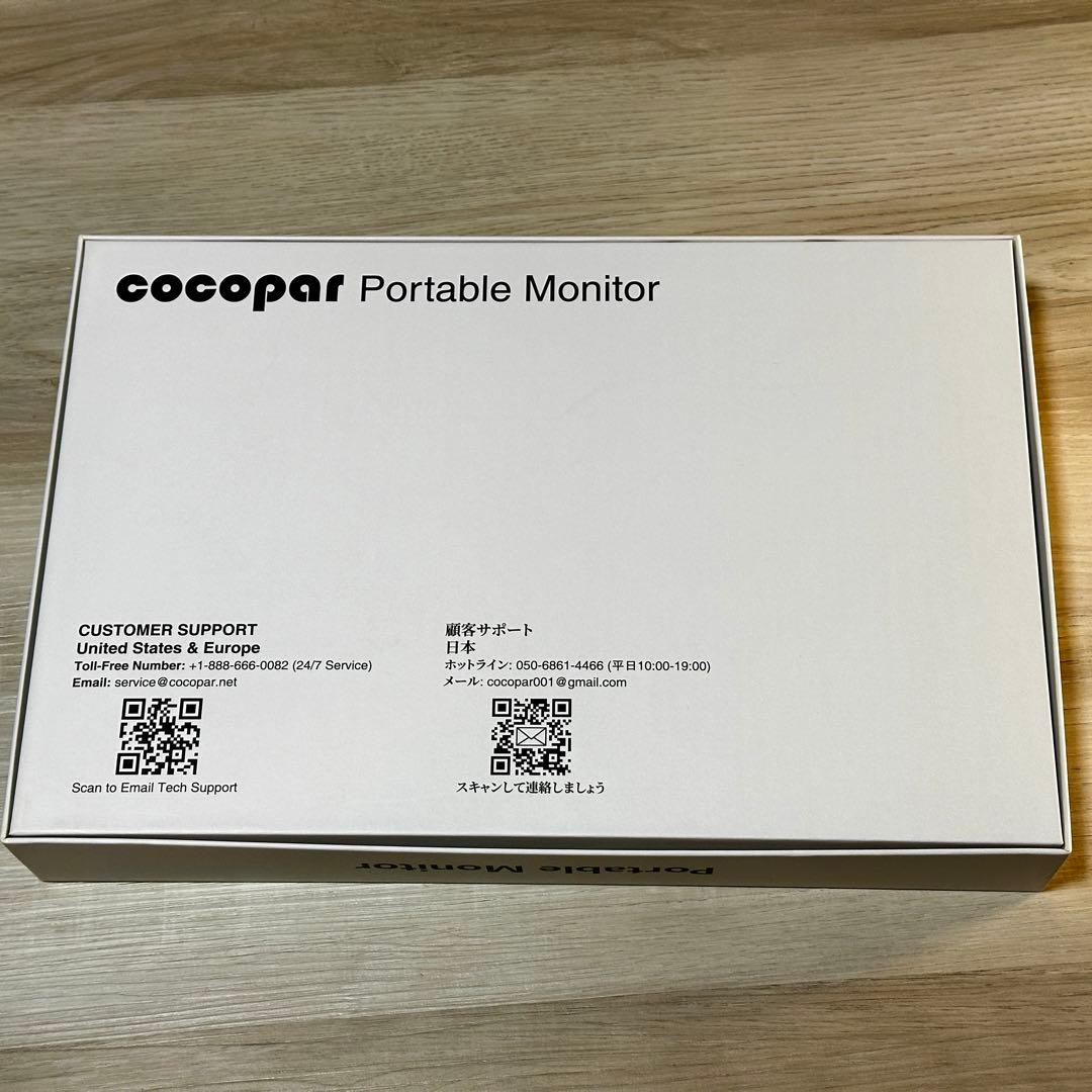 cocopar モバイルモニター 15.6インチ zs-156