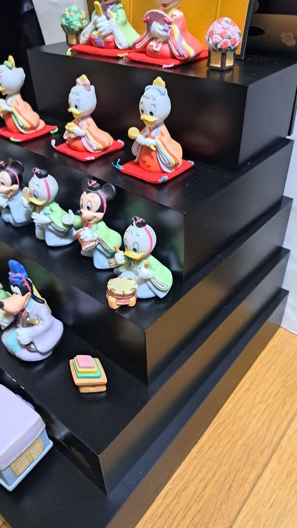 チップとデールもいます　ディズニー　雛人形　5段飾り　お雛様　ひな祭り