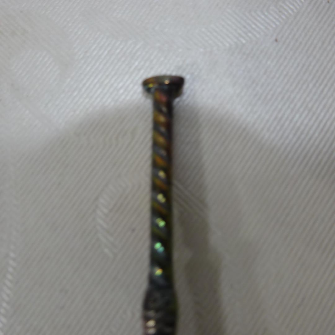 スターリングシルバーアノインティングスプーン1937 Coronation