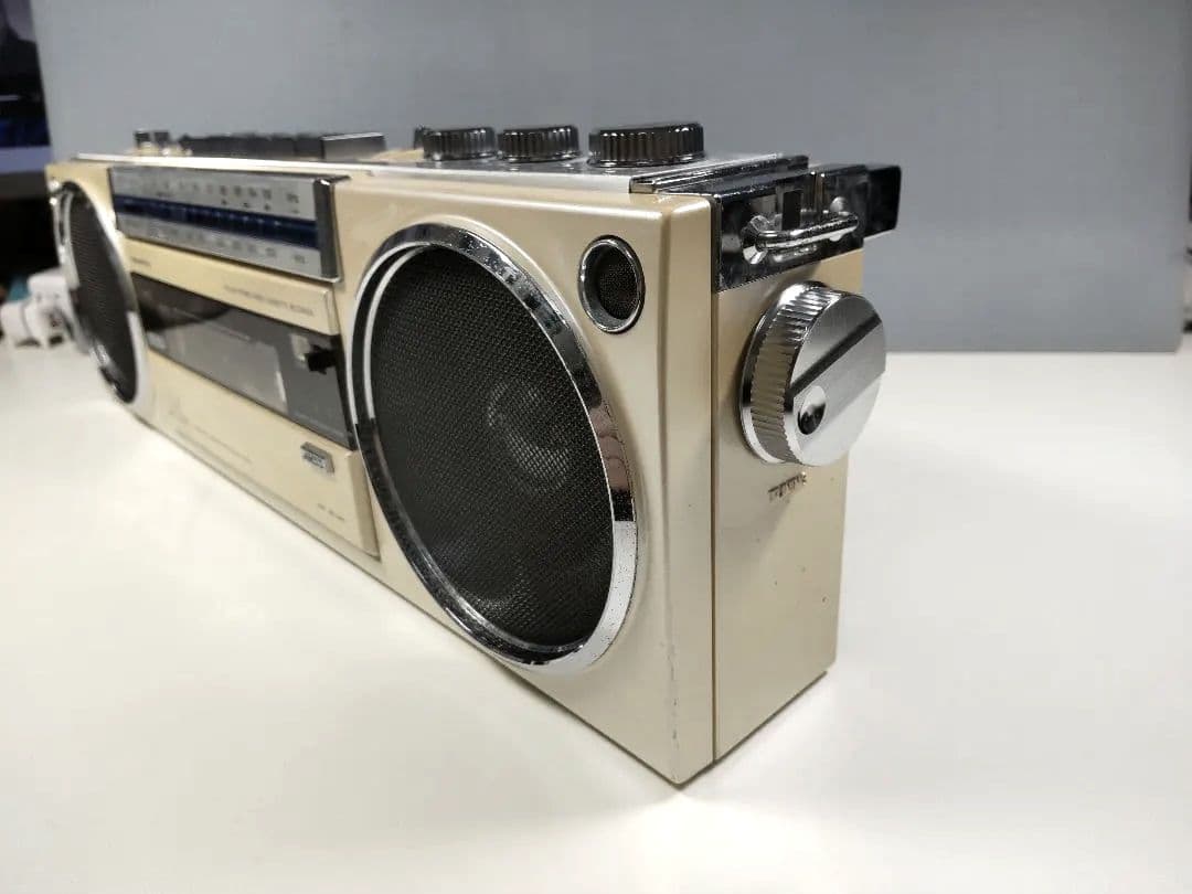 昭和レトロ　SANYO ラジカセ MR-U4SX　ラジオのみ動作