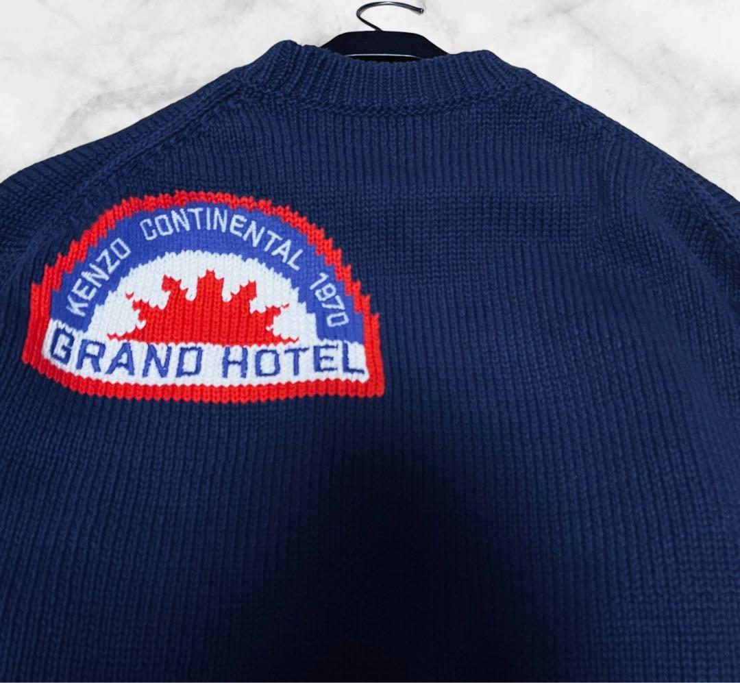 美品✨ ケンゾー 手刺繍　ニットセーター　KENZO Travel 24SS