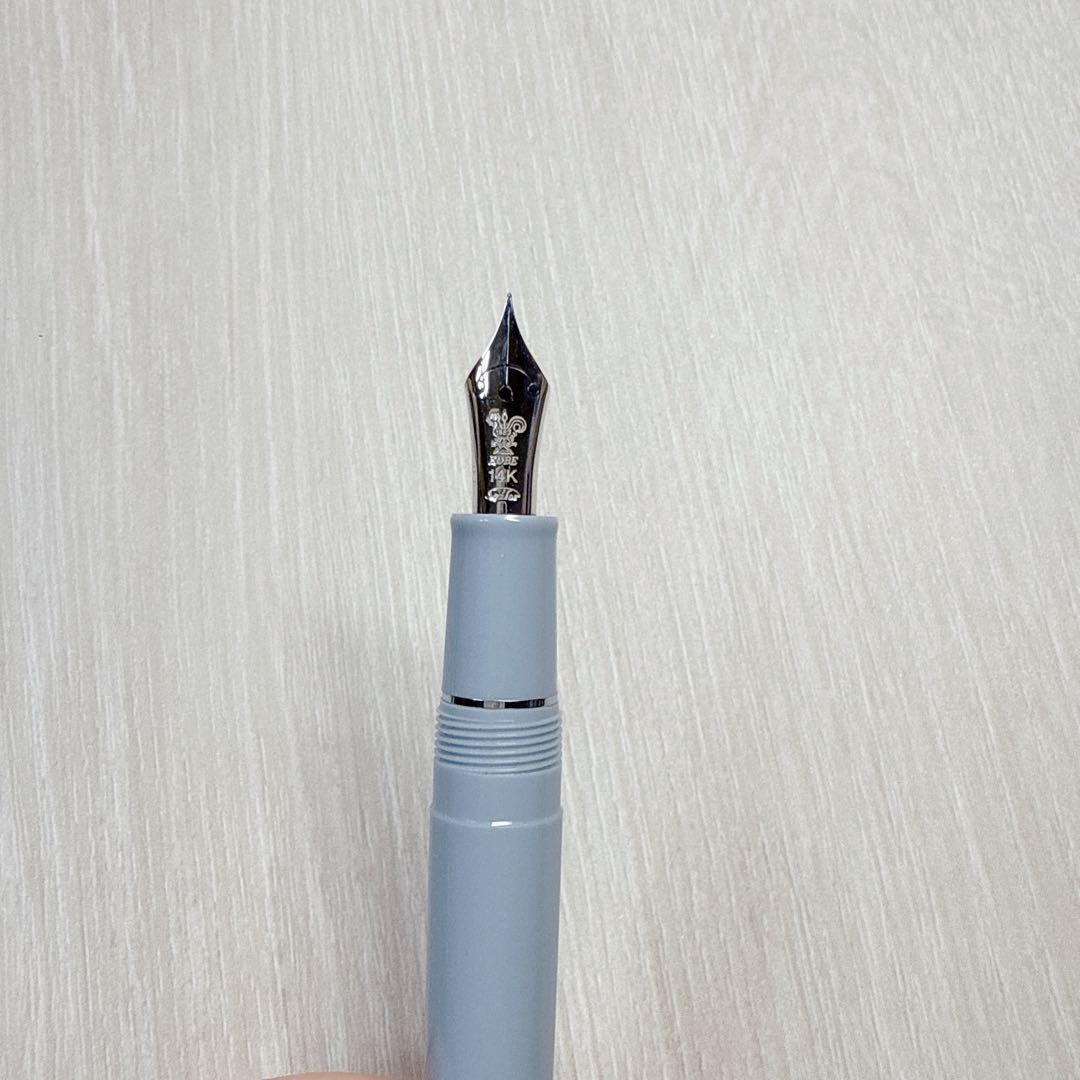 梅田茶屋町店10周年 限定万年筆 チャスカブルーシルバー プロギアスリム