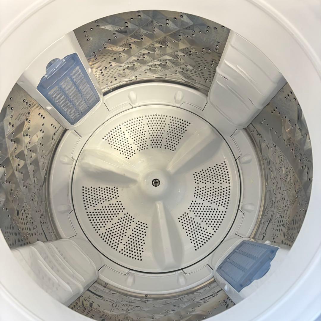 708 洗濯機　10kg インバーター　エコナビ　家庭向　半年保証　極美品　関東