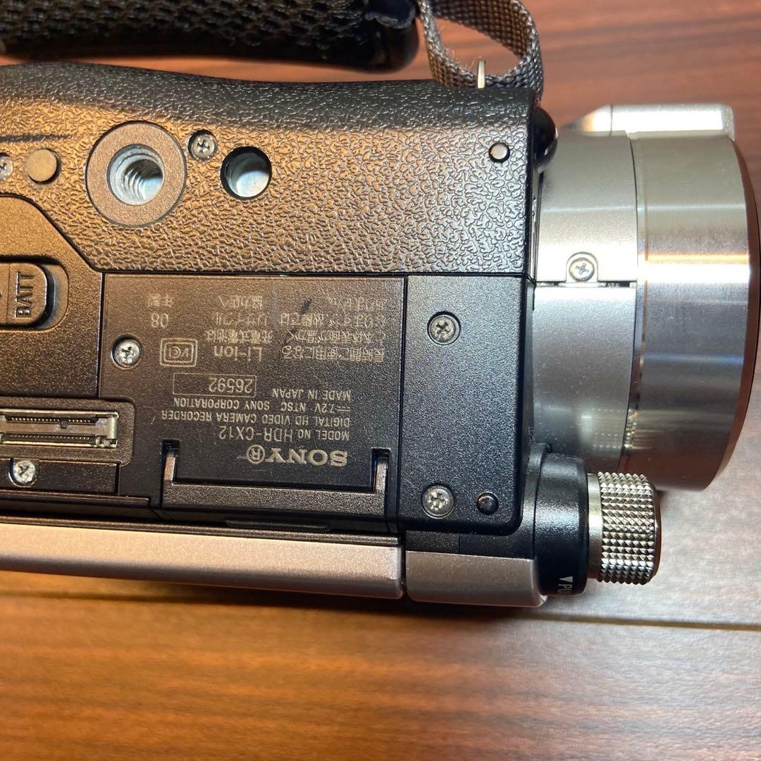 SONY HDR-CX12 ビデオカメラ ほぼ新品 5639