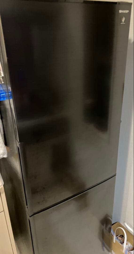 SHARP 冷蔵庫 310L プラズマクラスター　黒