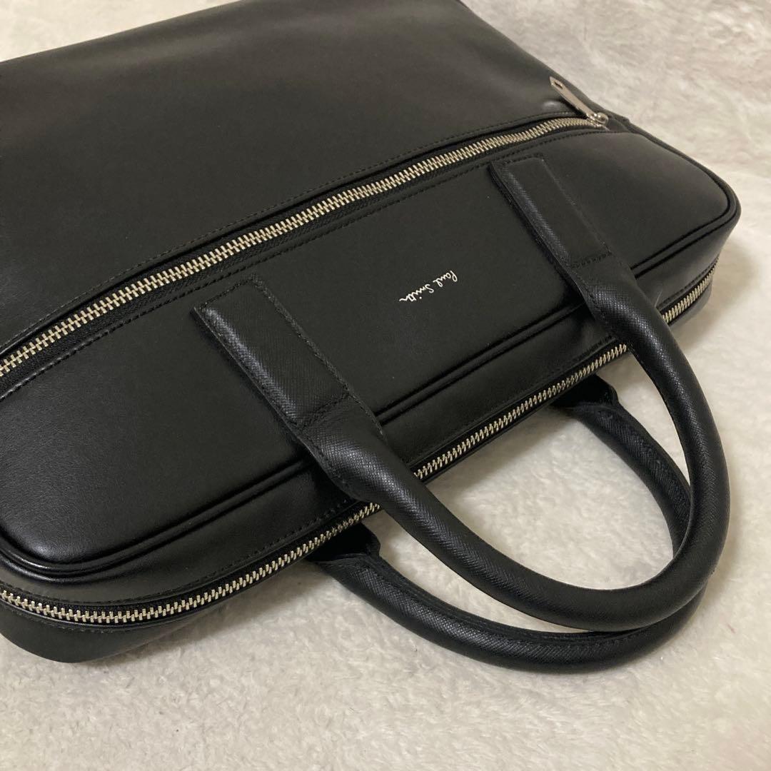 極美品 ポールスミス グラナデ レザー 2way ビジネスバッグ A4収納可