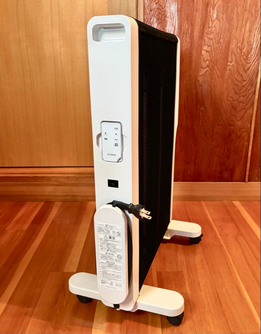 【動作確認済】siroca 速暖マイカヒーター SH-M111 2018年製