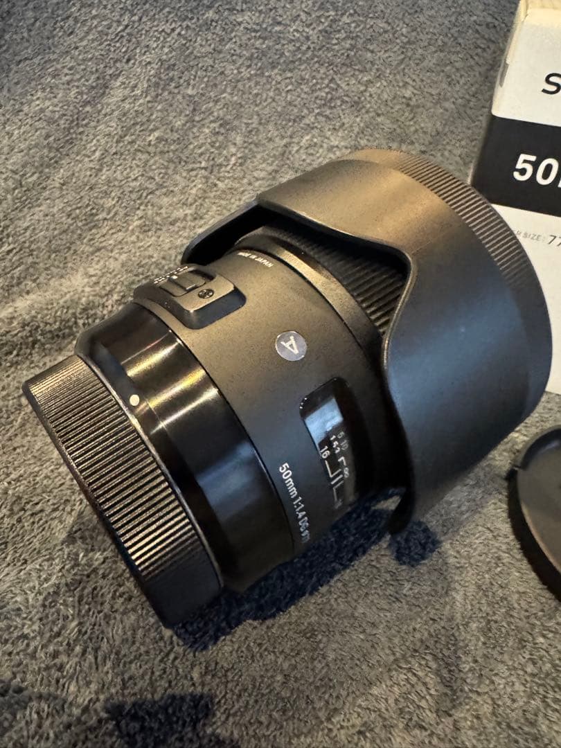 ほぼ未使用シグマ50mm F1.4 DG Art キャノン用