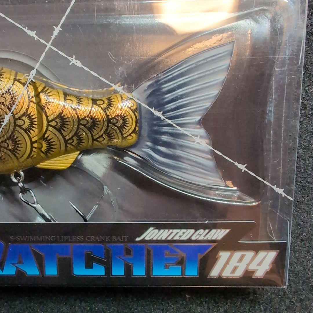 【ガンクラフト】限定品　金鯱　ジョイクロRATCHET 184 ゴールドブラック