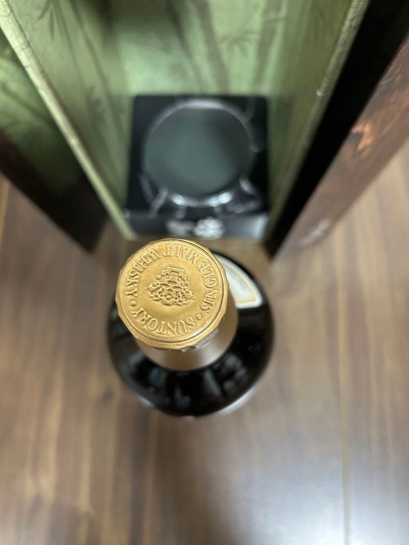 サントリー 山崎　10年　ホワイトラベル　700ml 40度　観音開箱