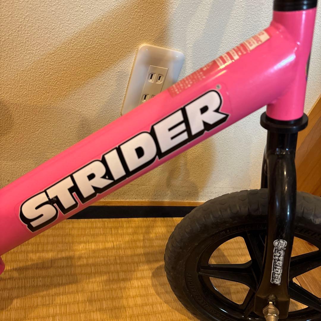 STRIDER バランスバイク 12インチ ピンク