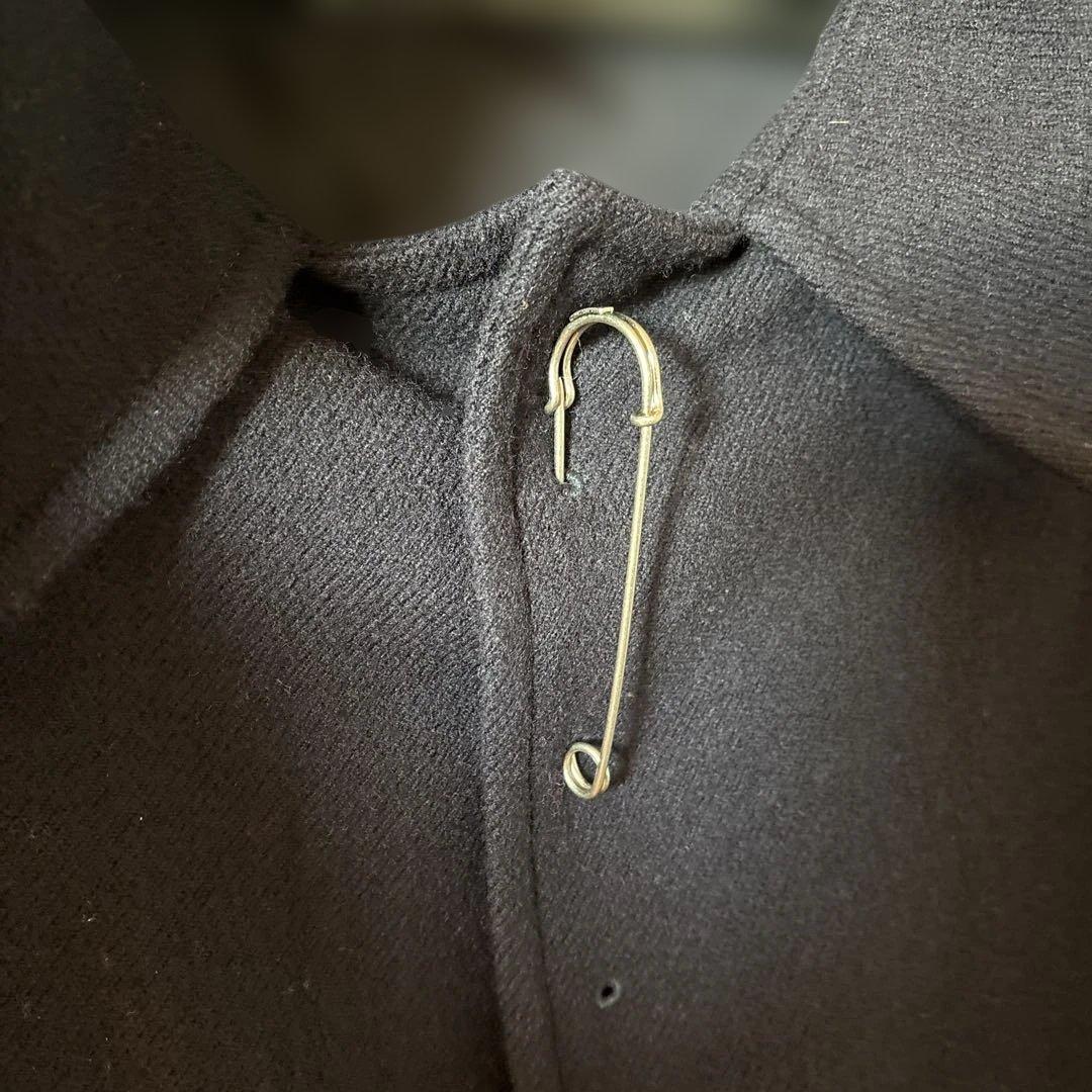 Y's ウールコート ネイビー