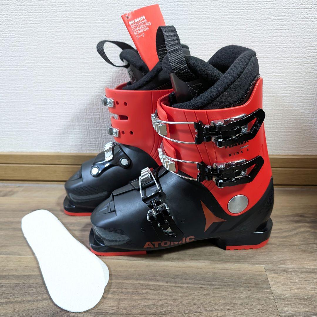 新品　ATOMIC スキーブーツ　21〜21.5cm　ジュニア　キッズ