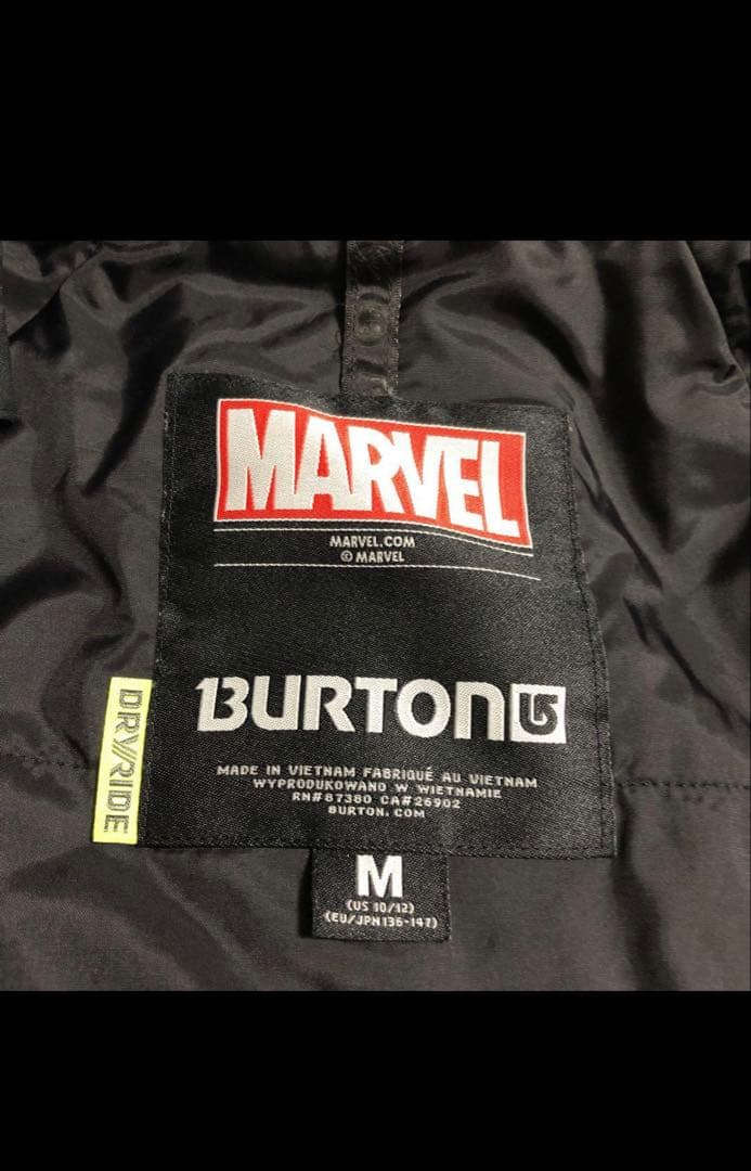スノーボードウェア　バートンキッズM マーベル