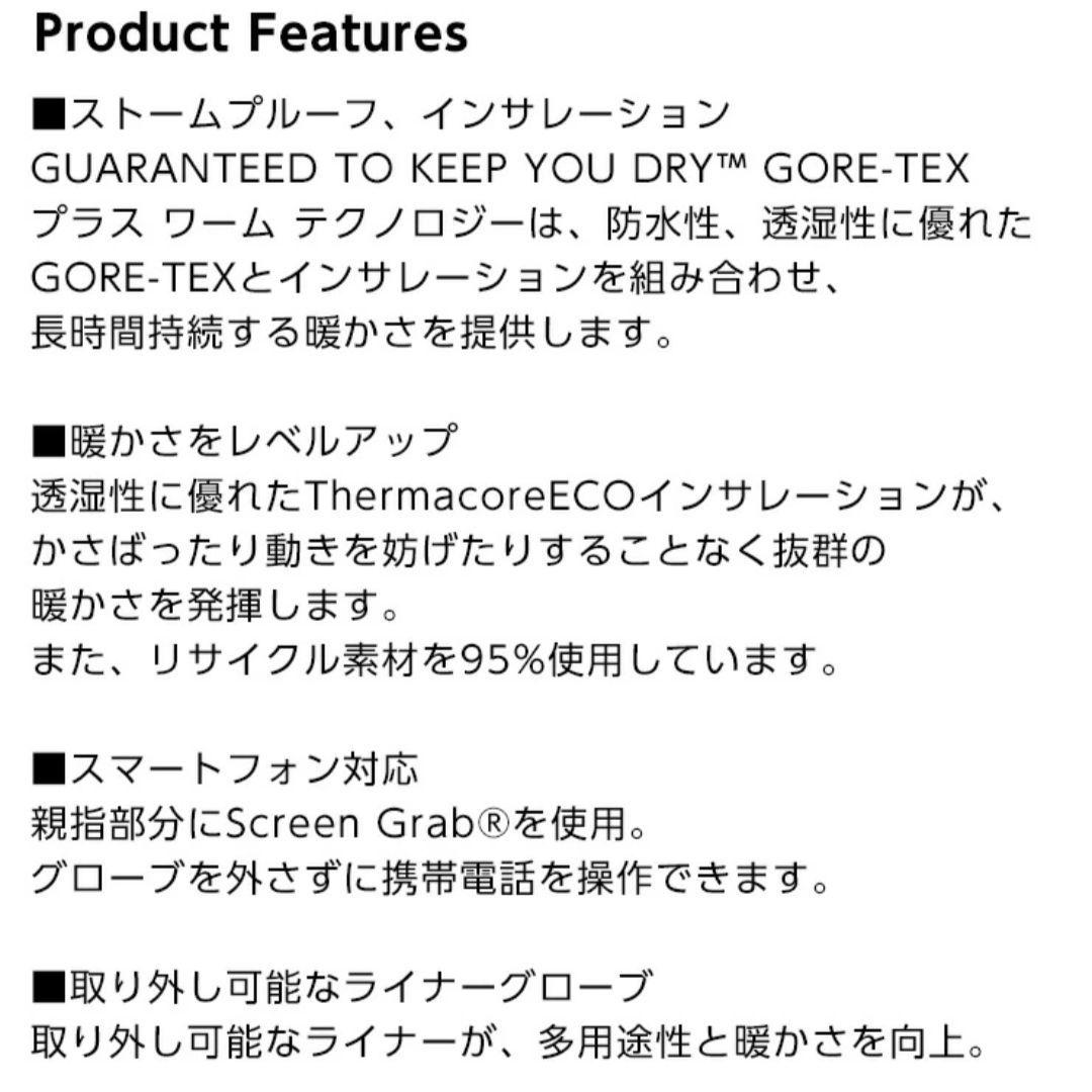 Burton GORE-TEX Gloves True Black Lサイズ