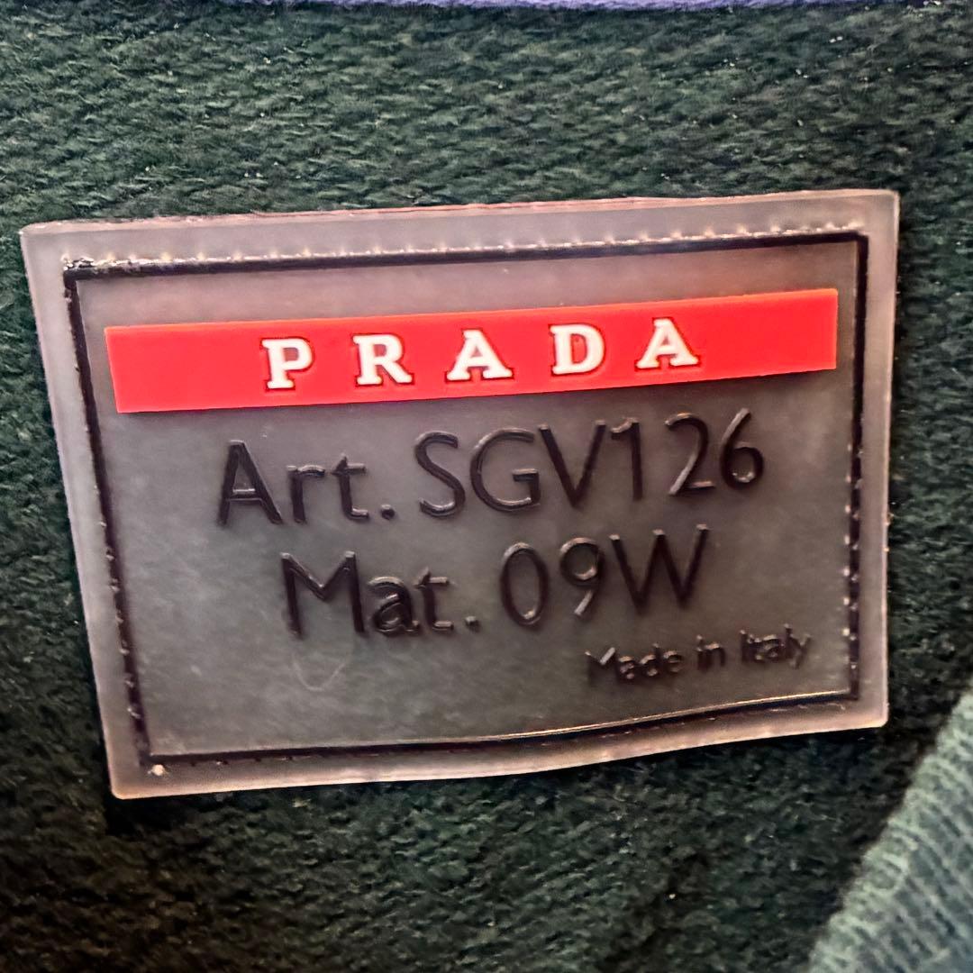 PRADA プラダ ヴィンテージ トレーナー スウェット 緑