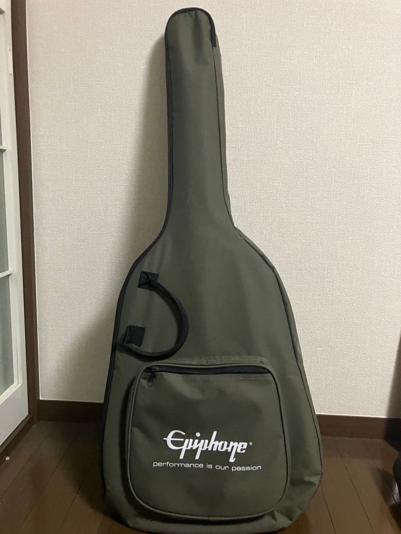 エピフォン　AJ-100NA 改FISHMANエレアコ ソフトケース付