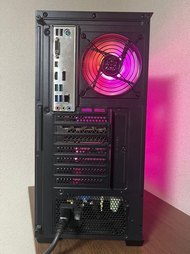 自作ゲーミングPC i7-7700K/GTX 1660 SUPER/16GB