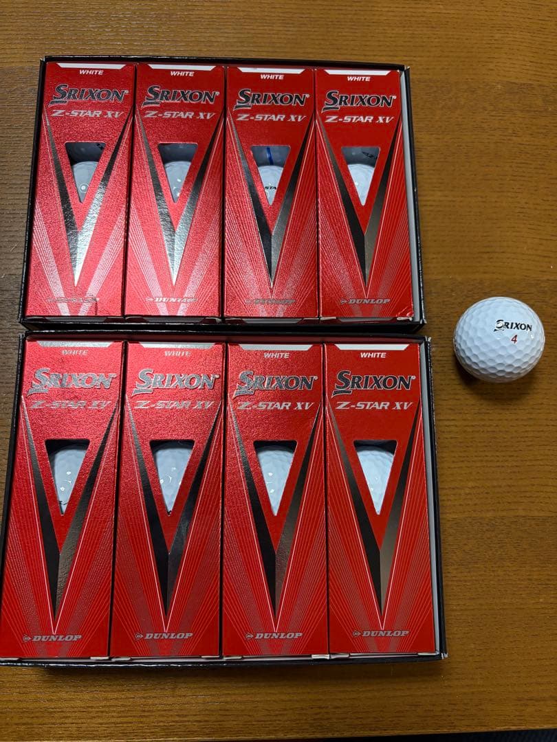 Srixon Z-STAR XV 2023年式 ゴルフボール 未使用25個