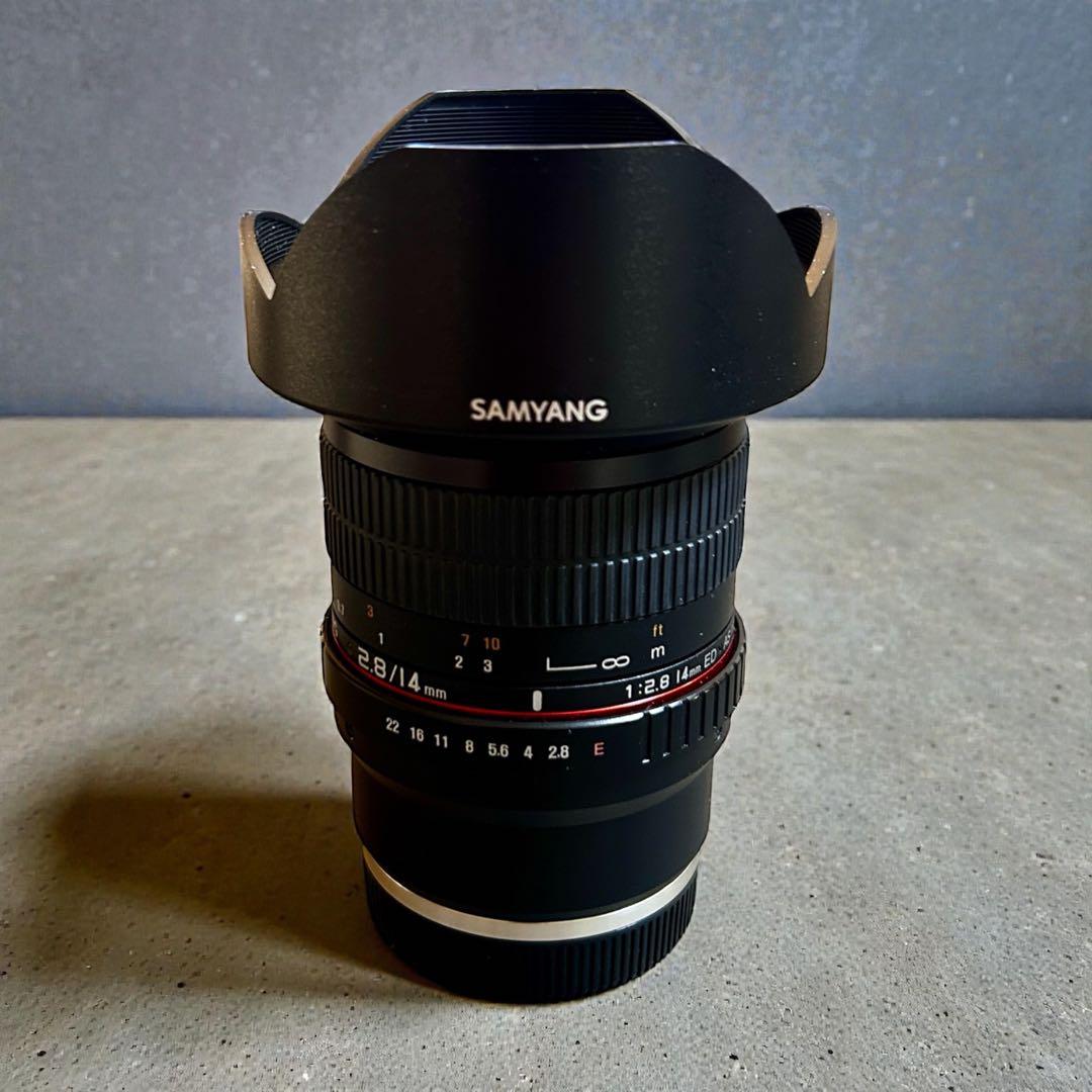SAMYANG F2.8 14mm レンズ本体ソニーEマウント用 フルサイズ対応