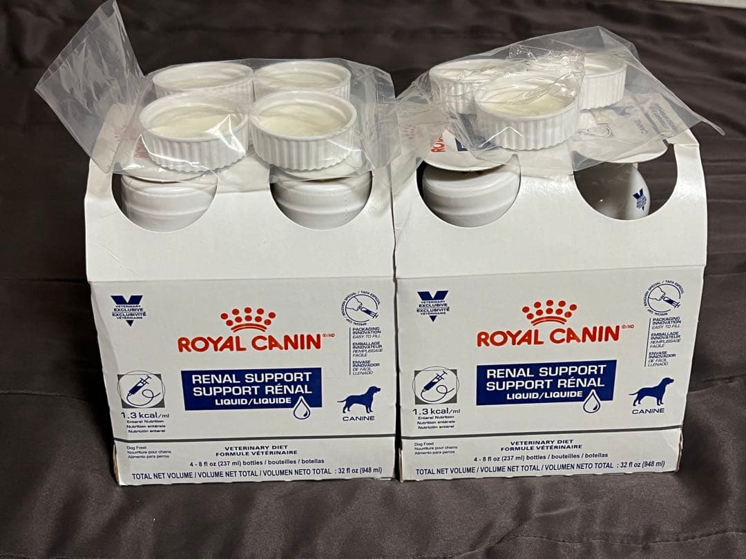 ロイヤルカナン　腎臓サポート　リキッド7本　メディムース1つ
