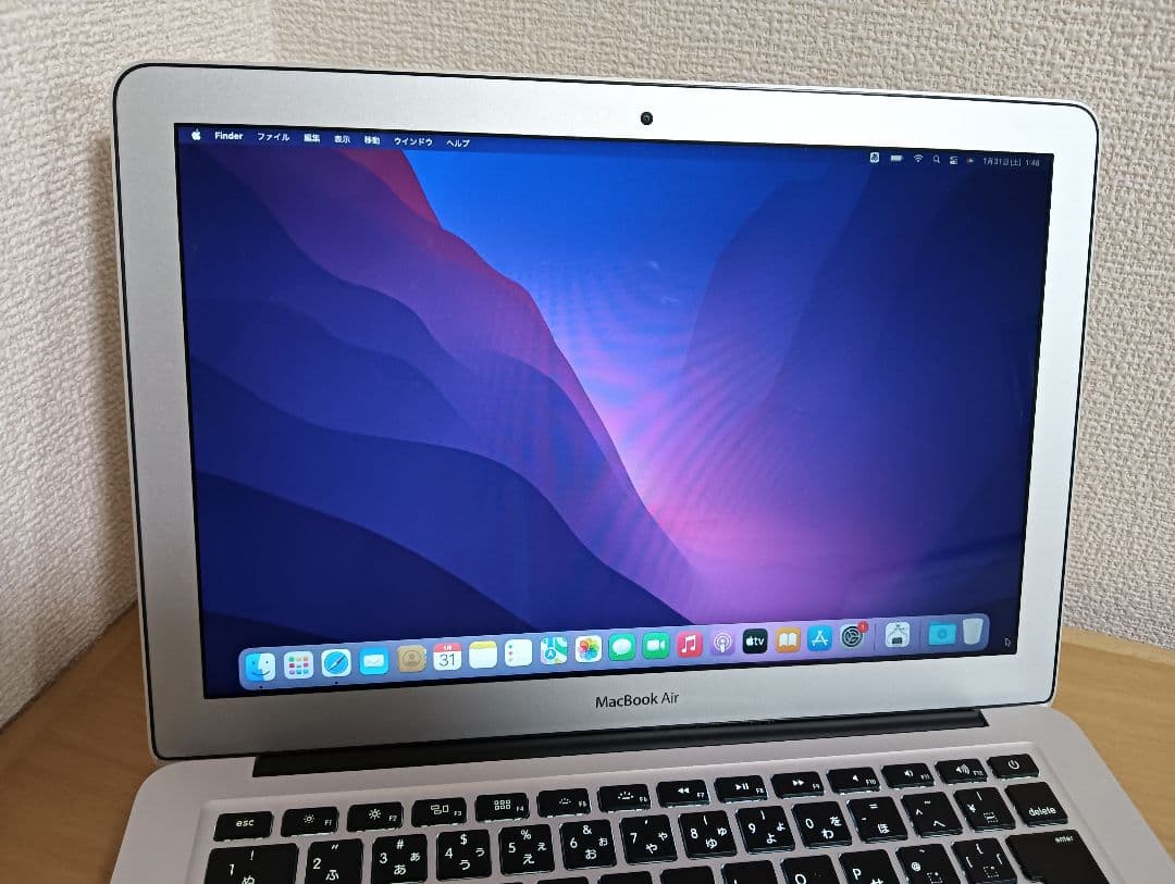 MacBok Air 2015 13型 充放電106回 ＋ DVDドライブ付