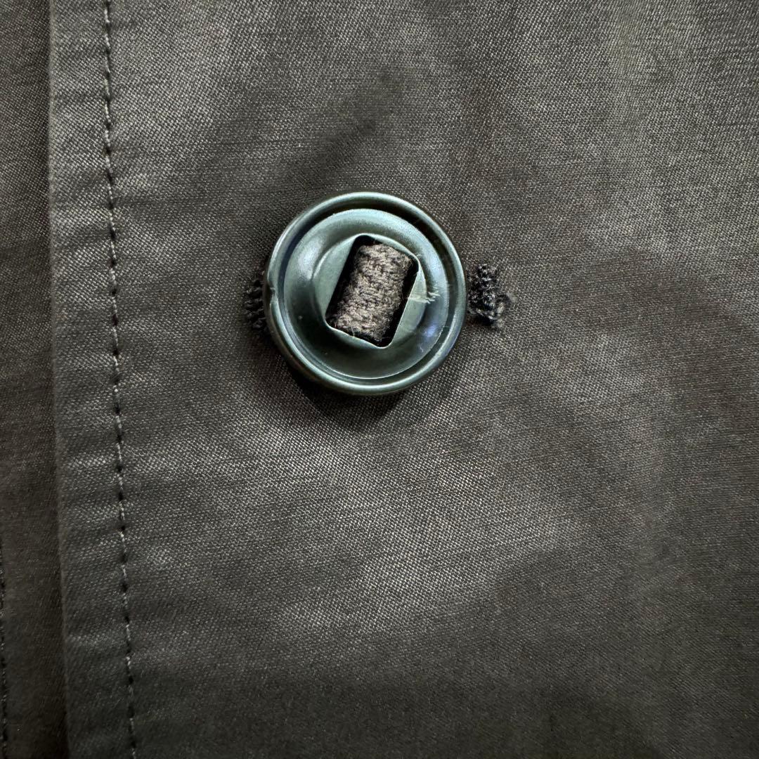 25年モデルcrewre クルーレ ピーチスキンモッズコート ダークブラウン