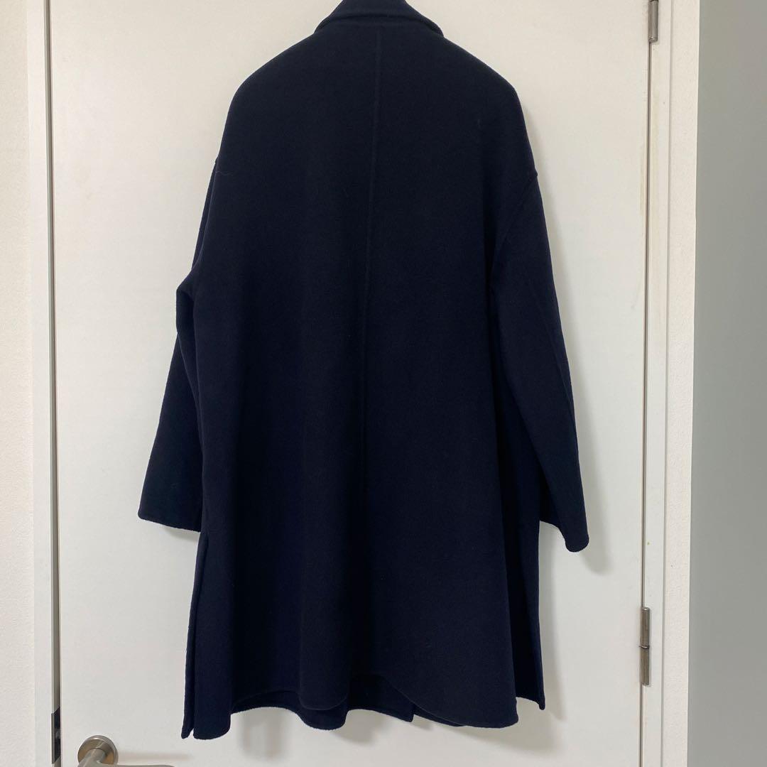 美品　上質23AWユナイテッドアローズ リバー テーラードコート　ピーコート36