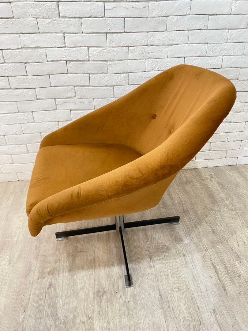 【東京都23区配送無料】1960’s ビンテージ ラウンジ　チェア　椅子　ソファ