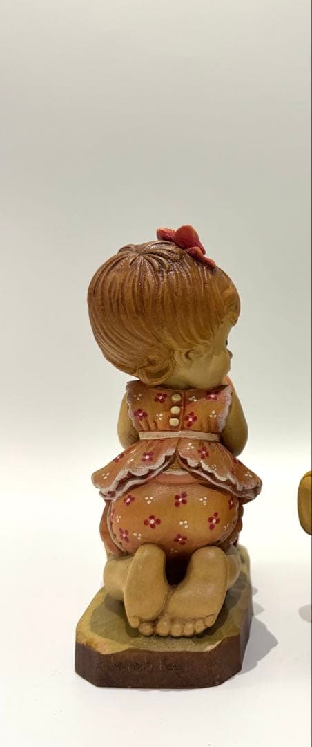 ANRI 木彫り人形 アンリ 4000体限定赤ちゃん　フィギュア フィギュリン