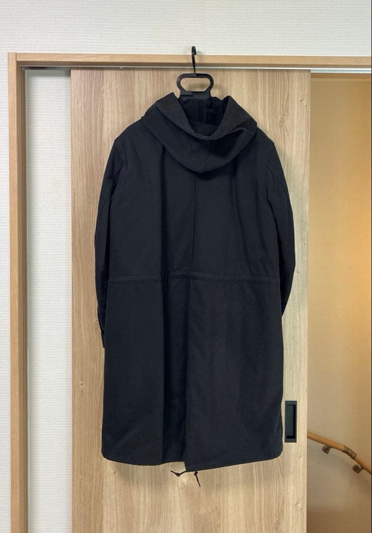 マーガレットハウエル MHL. モッズコート 黒　メンズM 美品