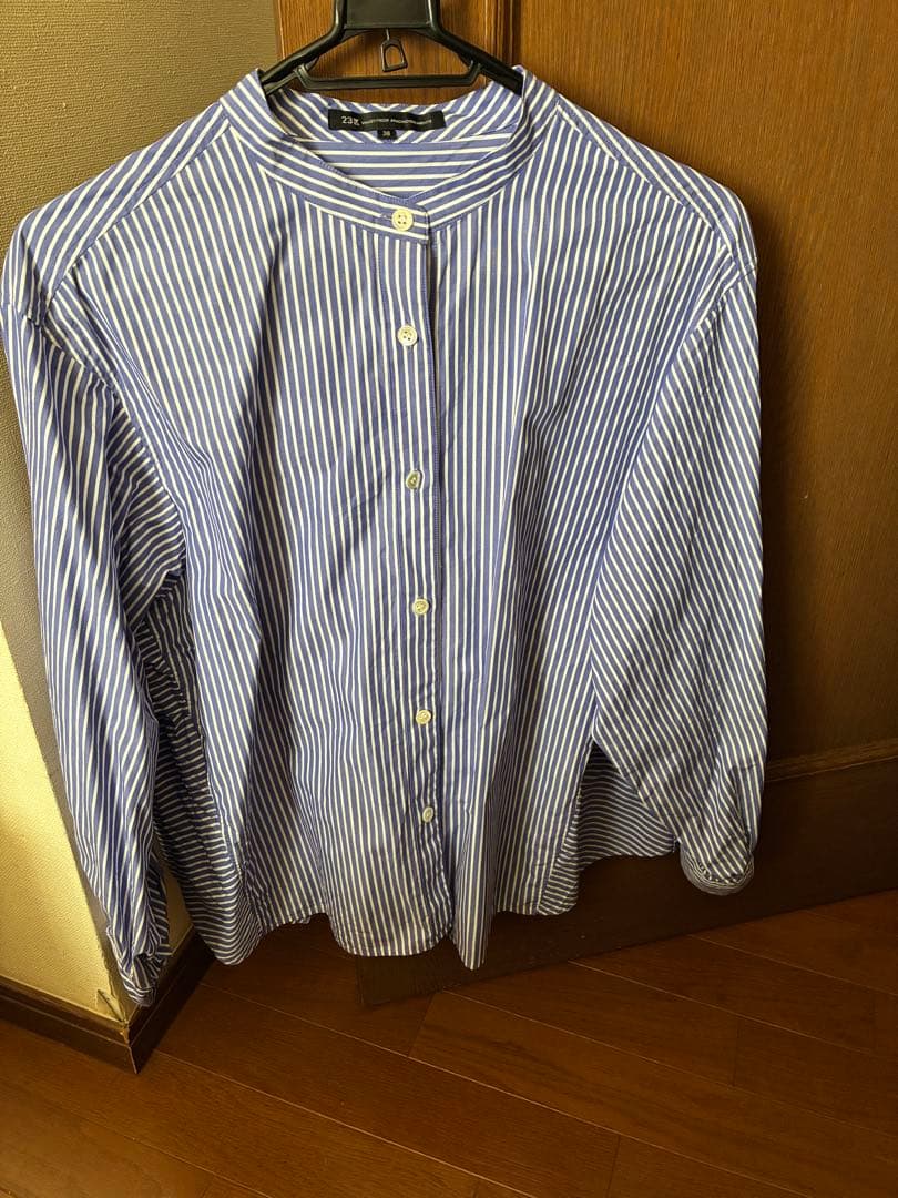 23区　【洗える】CANCLINI ティアードフリル ブラウス　38