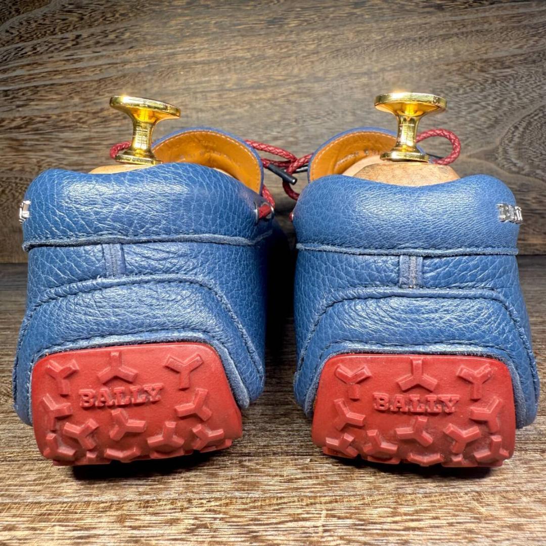 【展示未使用品】◆BALLY◆バリー 27.5cm ドライビングシューズ レザー
