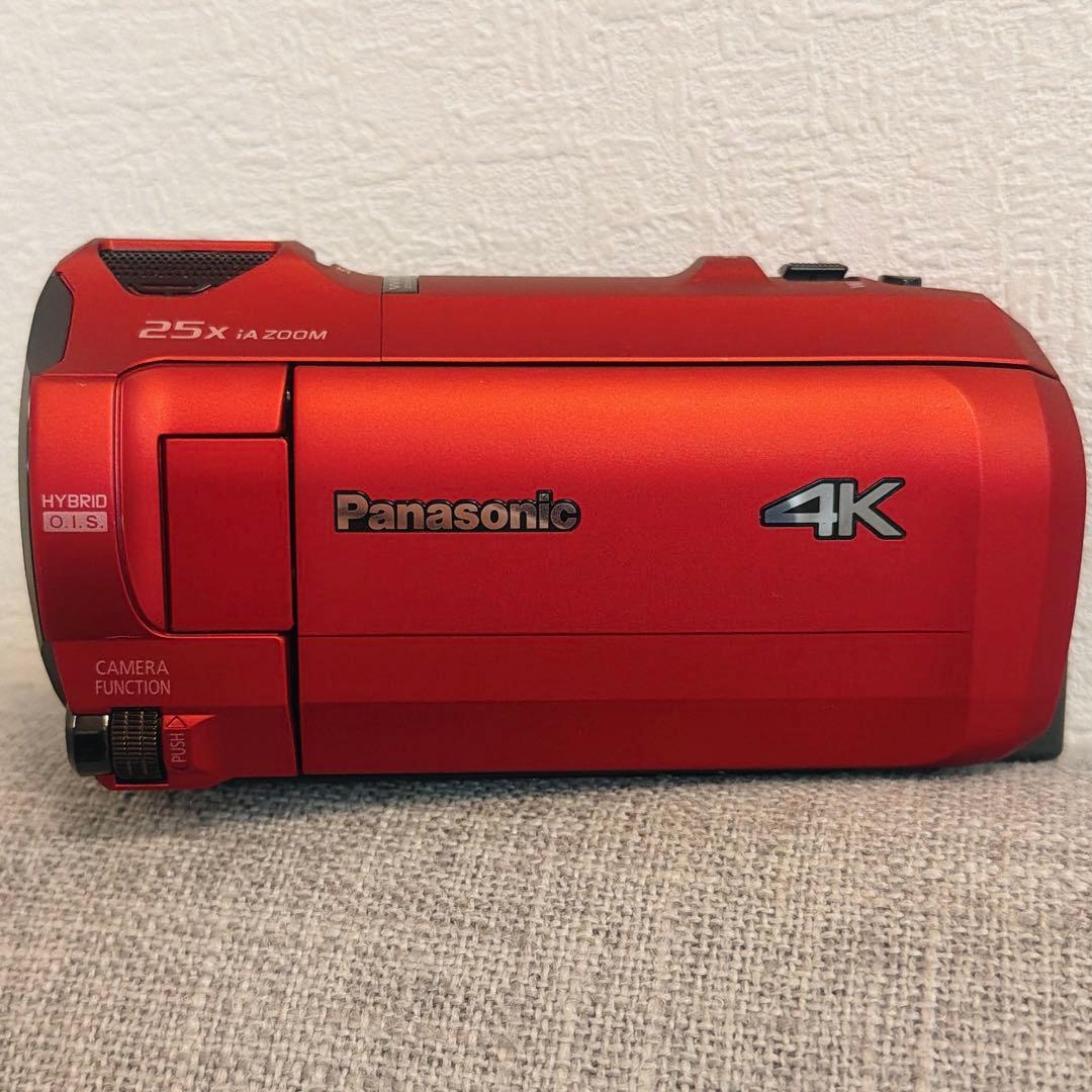 美品 Panasonic 4K ビデオカメラ 本体+ケース HC-VZX992M