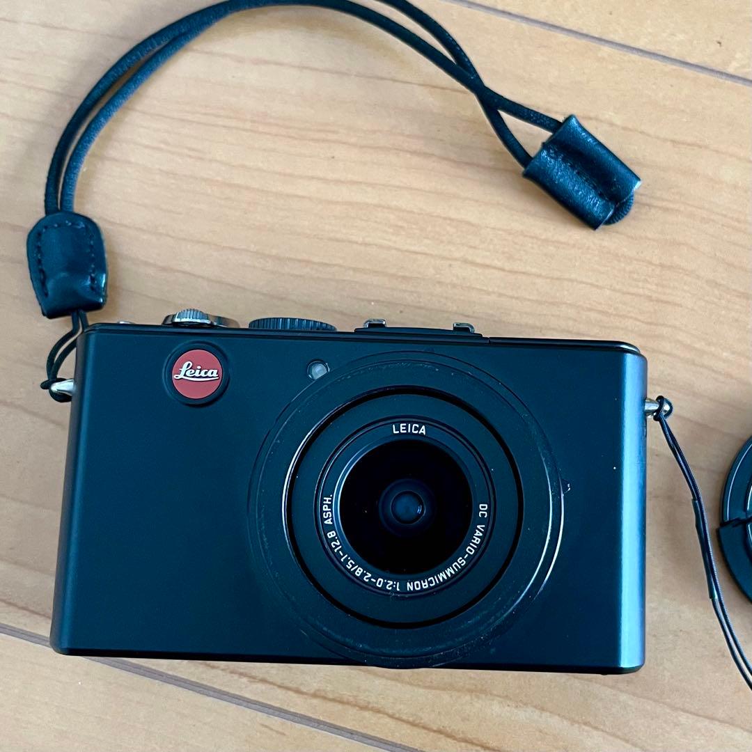 美品 Leica D-LUX4 ライカ デジタルカメラ レザーケース付