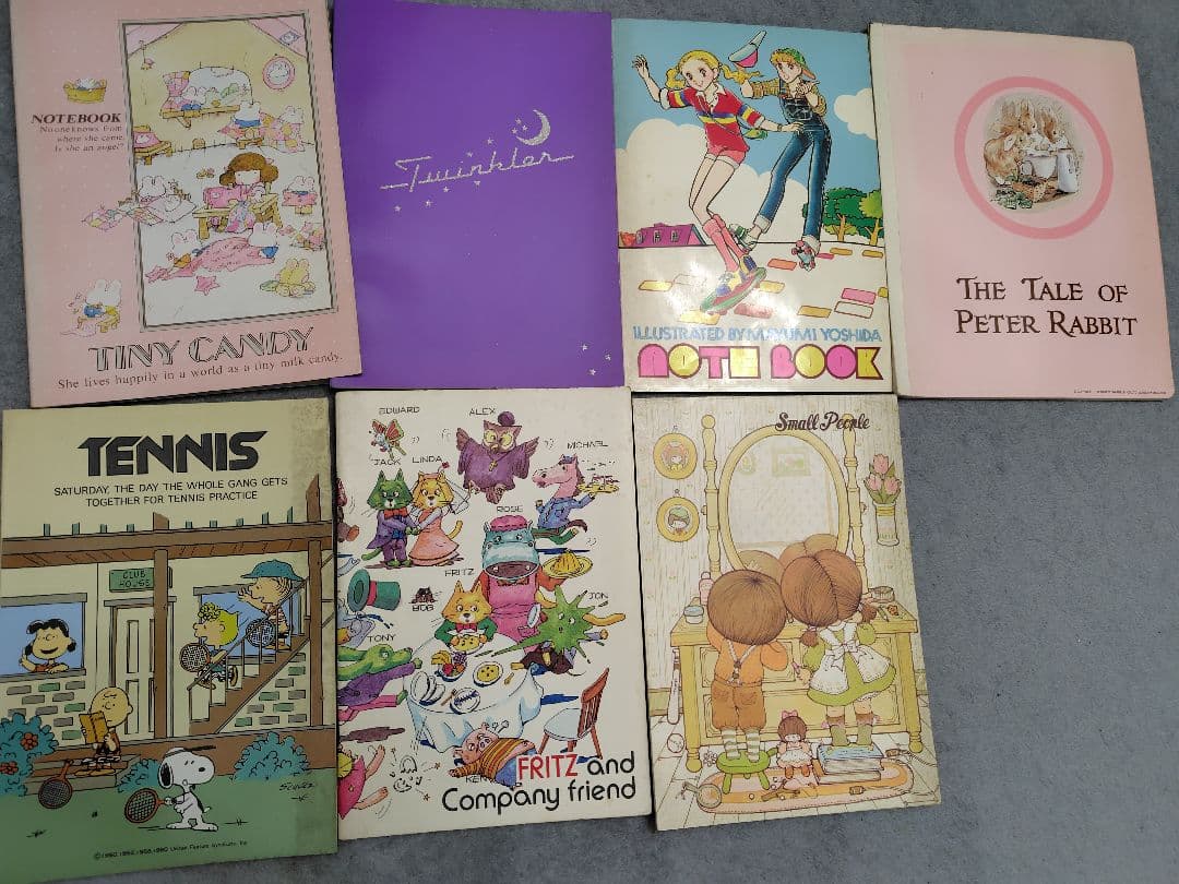 レトロ　ノート　ルーズリーフ　まとめ売り15冊　サンリオなど