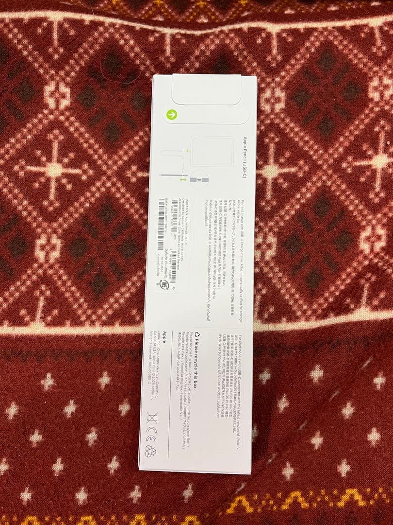 【新品、未開封】Apple Pencil USB-C MUWA3ZA/A