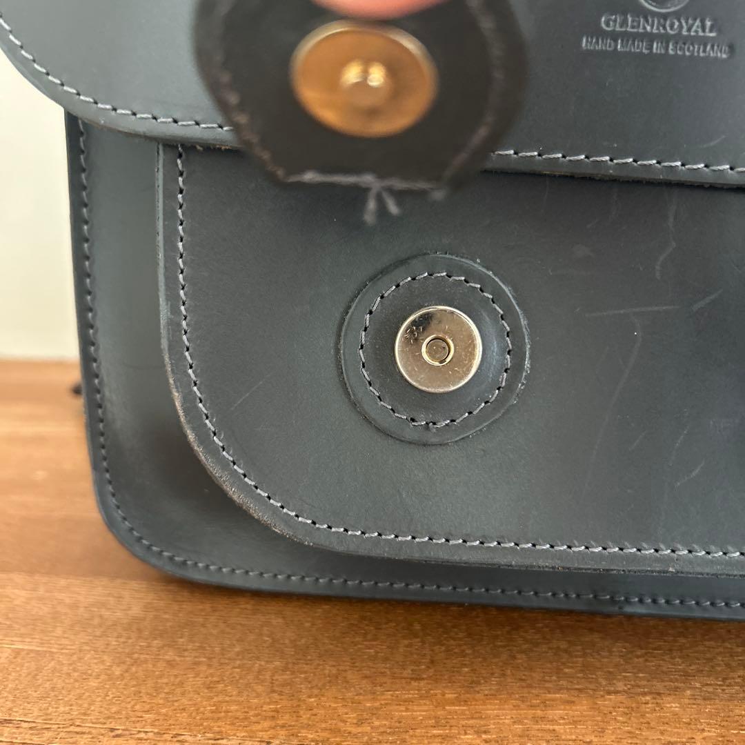 GLEN  サッチェルバッグ(9インチ)