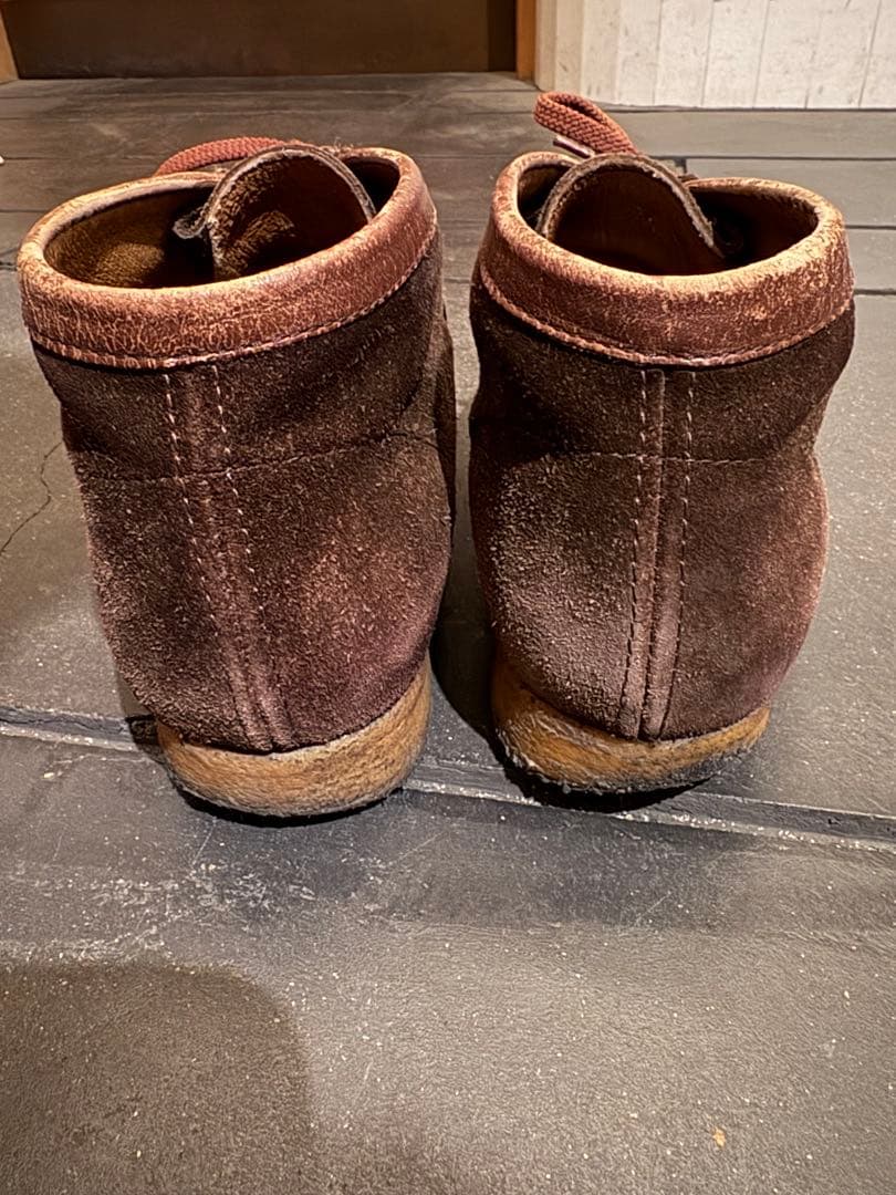 【希少 アイルランド製】クラークス ブラウン ワラビー 90s 7ハーフ