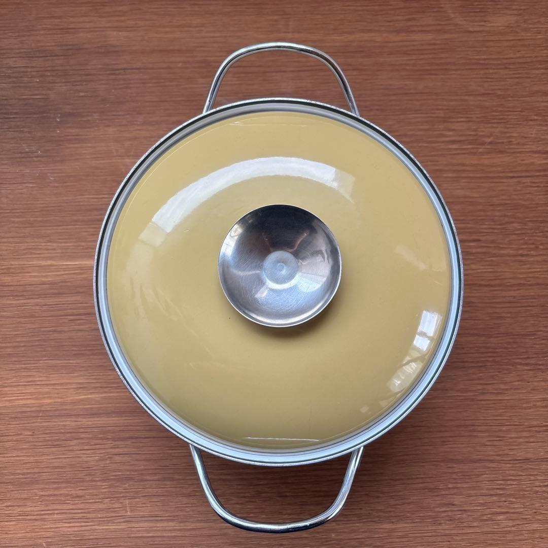 キャサリンホルム　cathrineholm ノルウェー　ホーロー両手鍋