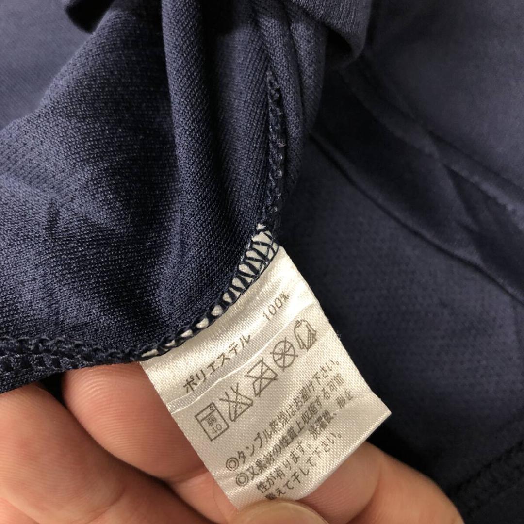 reversal 中央大学 ラグビー部 ポロシャツ 速乾 ネイビー　Mサイズ