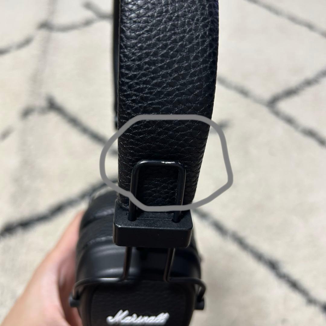 Marshall ワイヤレスヘッドホン ブラック　III