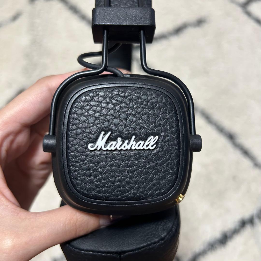 Marshall ワイヤレスヘッドホン ブラック　III
