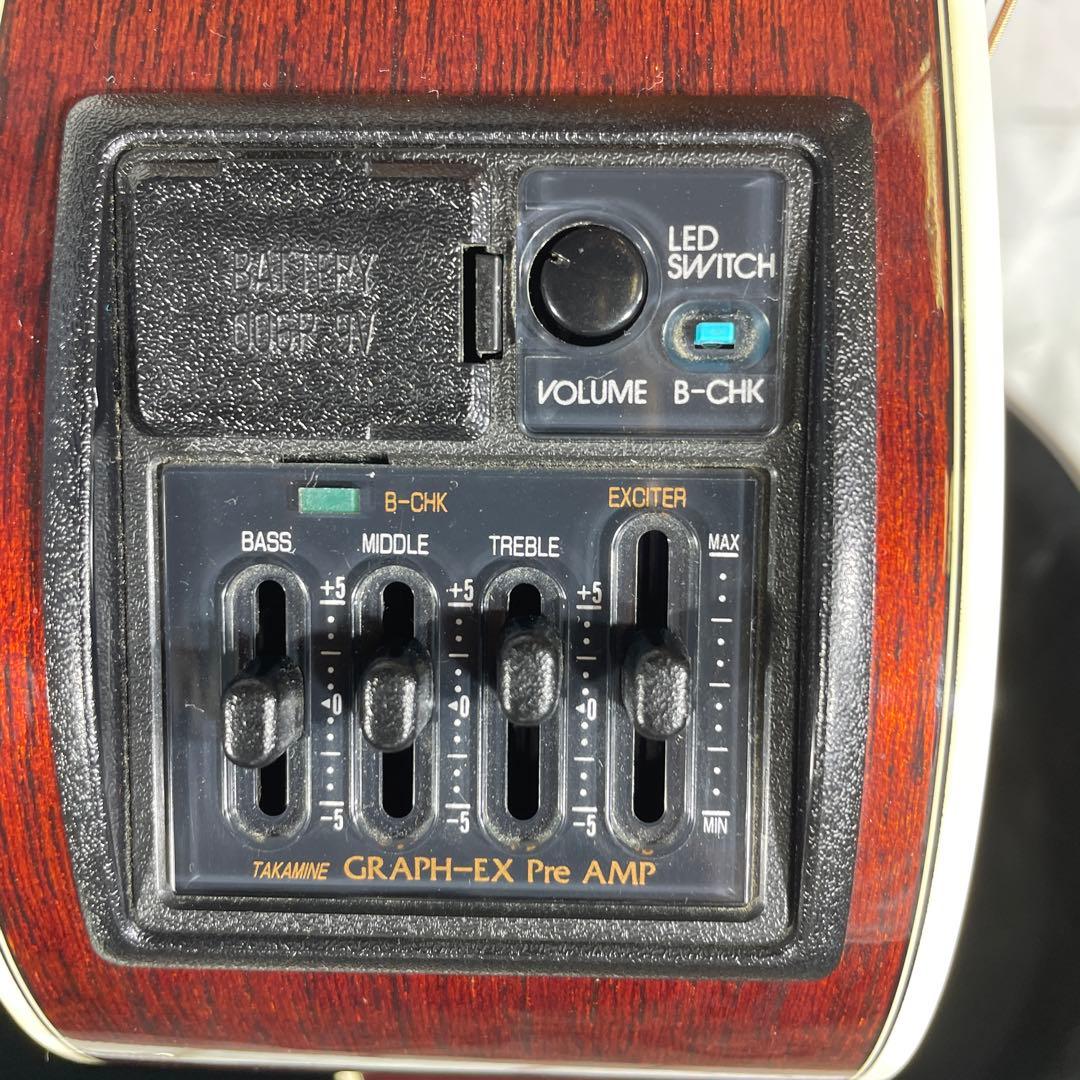 takamine PT106 タカミネ エレアコ 純正ハードケース付属