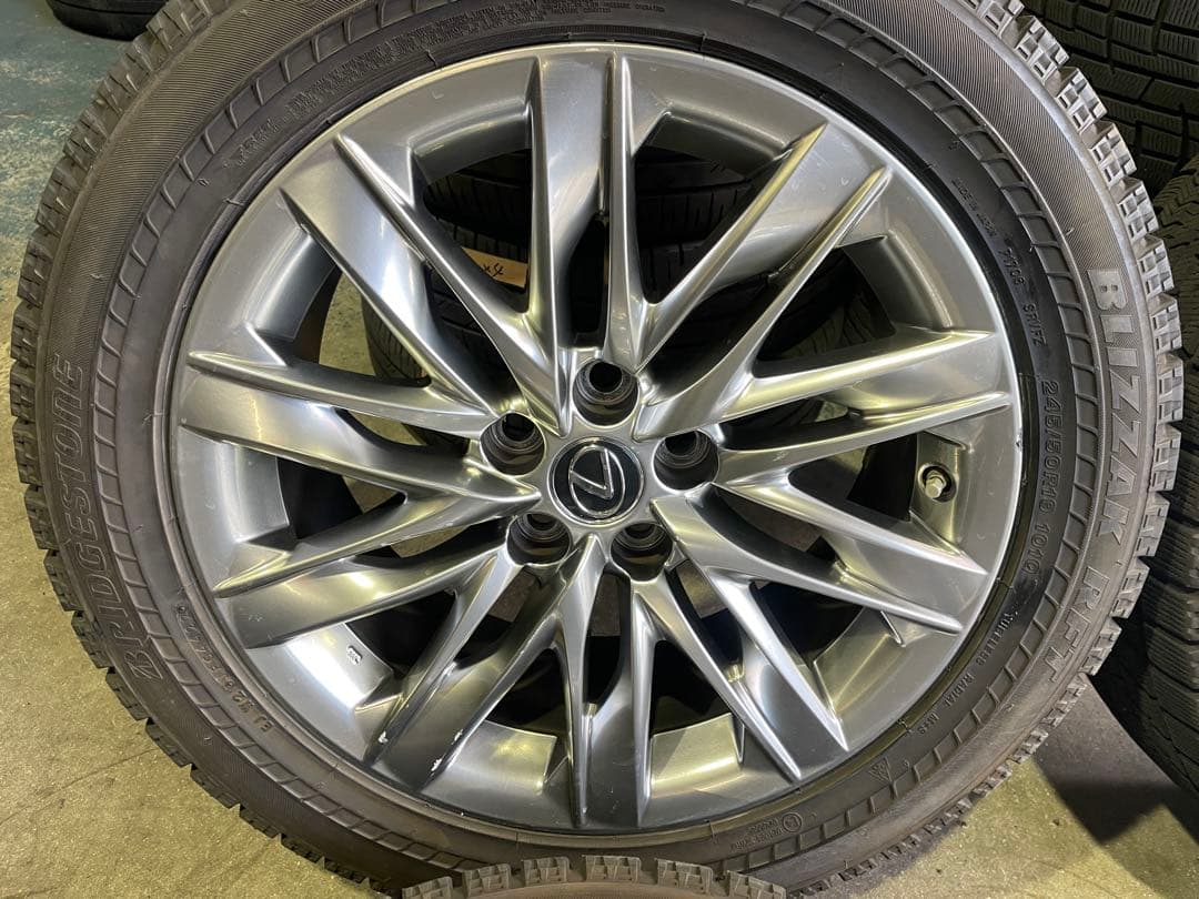 ノンパパ様　レクサスLS 純正　美品　　スタッドレスセット　245/50R19