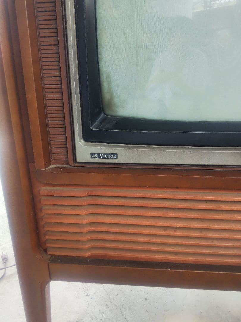 昭和レトロ!!　家具調テレビ