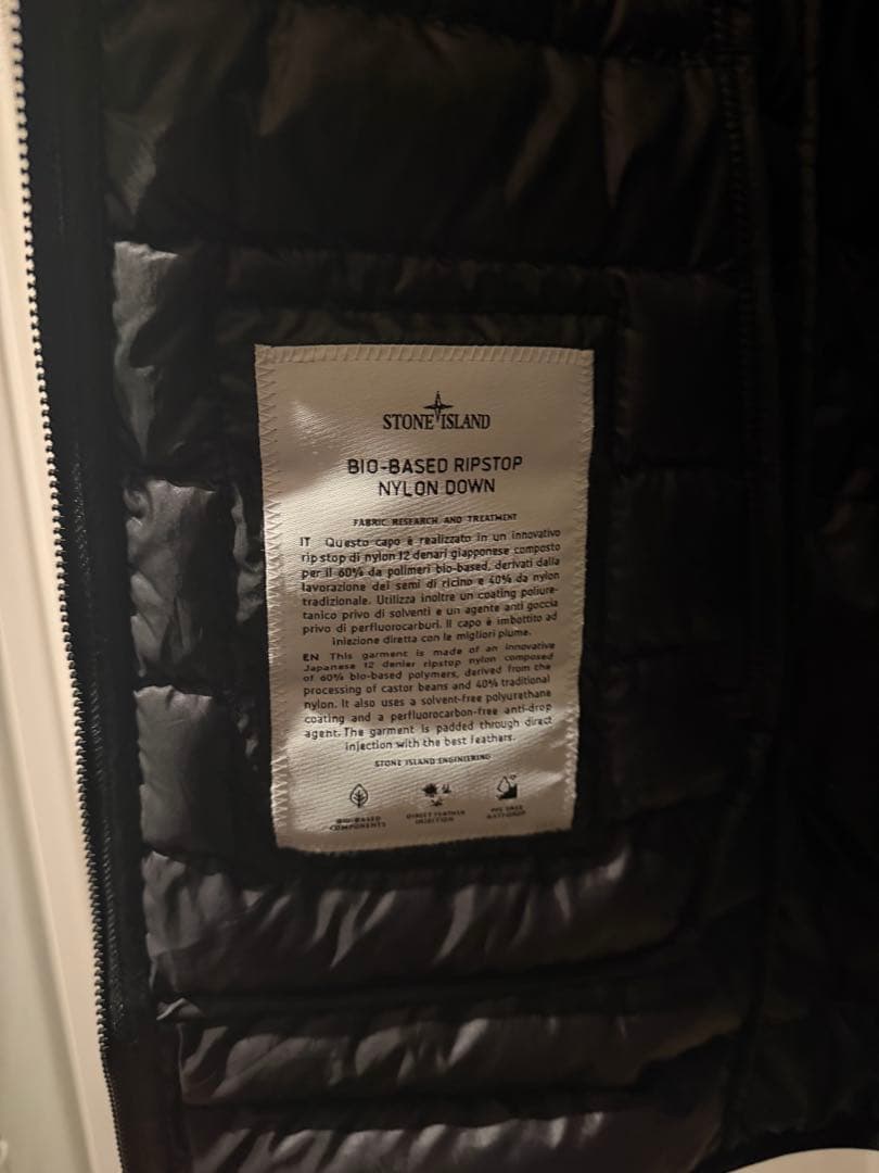 最終値下げ‼️Stone  黒 ダウンジャケット