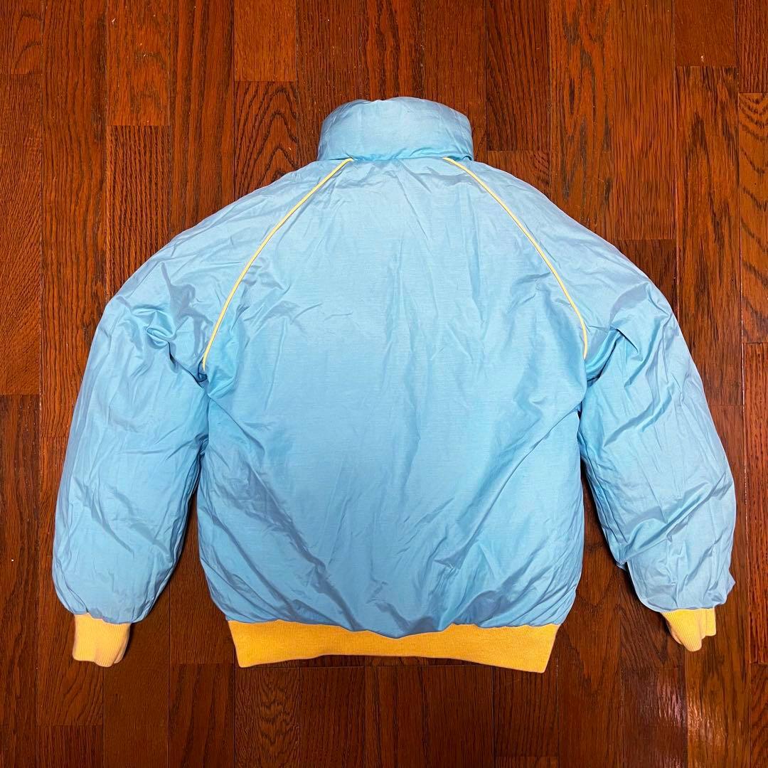 Moncler キッズ リバーシブルダウンジャケット 黄色x水色 日本製