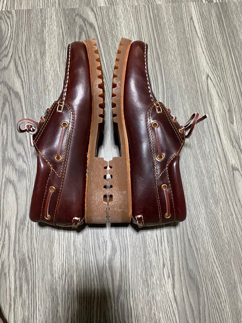 新品同様 Timberland スリーアイ ブラウン ティンバーランド モカシン