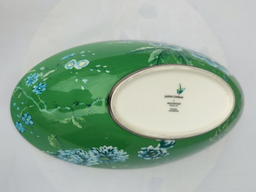 ウェッジウッド　 ジャスパーコンラン　シノワズリ　オーバルボウル